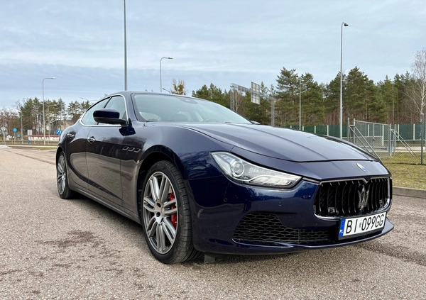 Maserati Ghibli cena 160000 przebieg: 60000, rok produkcji 2017 z Białystok małe 37